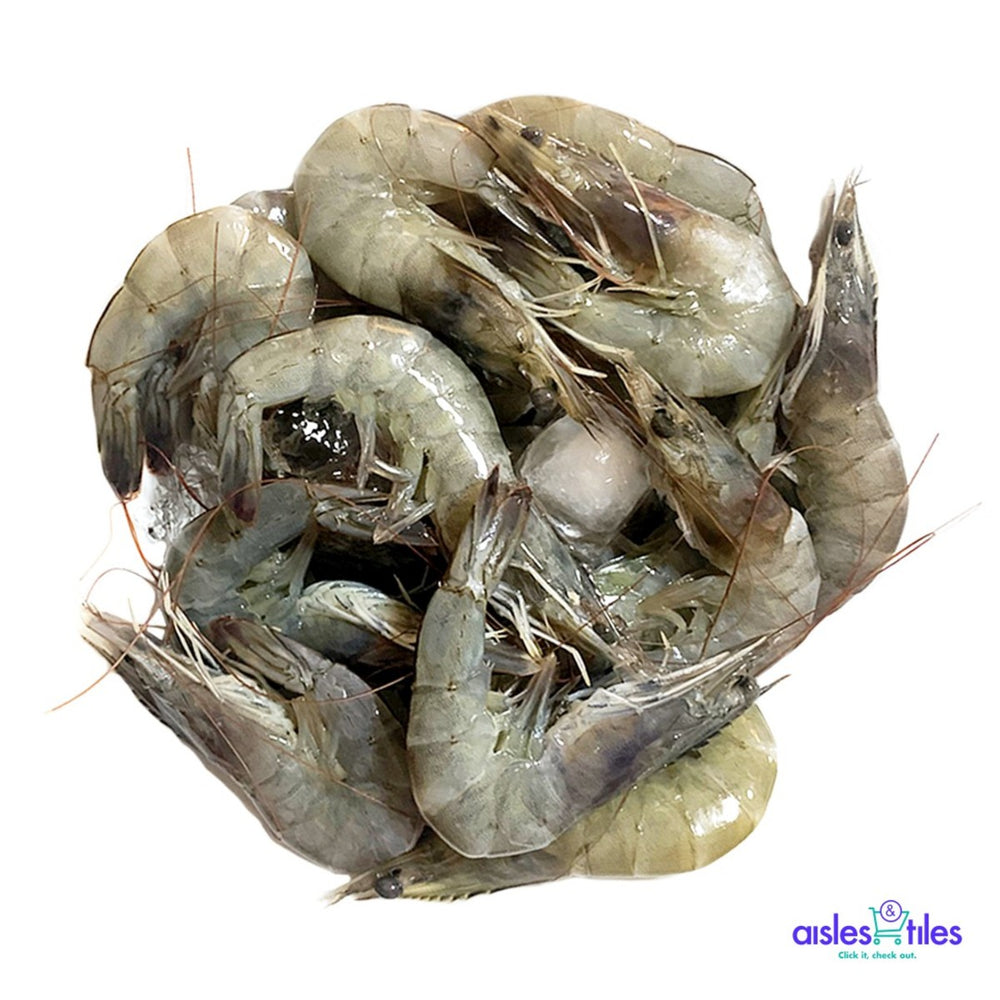 
            
                Load image into Gallery viewer, FRESH Wild Caught Grey Prawns - 500g l Medium 灰虾
            
        