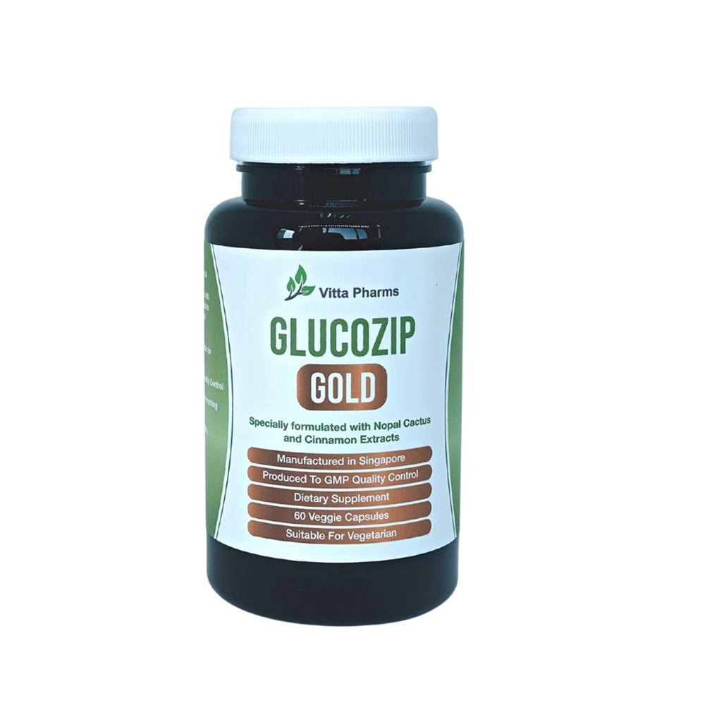 GLUCOZIP GOLD with ADVANCED formula (60 Capsules)
