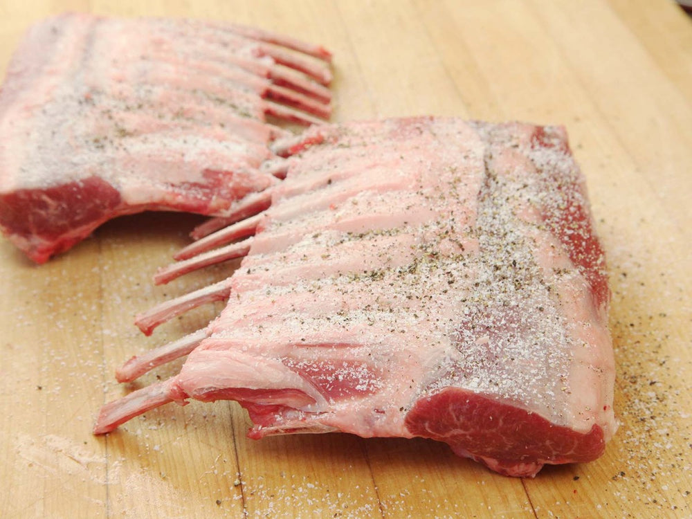Fresh Premium Free Range French Canterbury Lamb Rack Chop - 500G l Halal Certified 羊排