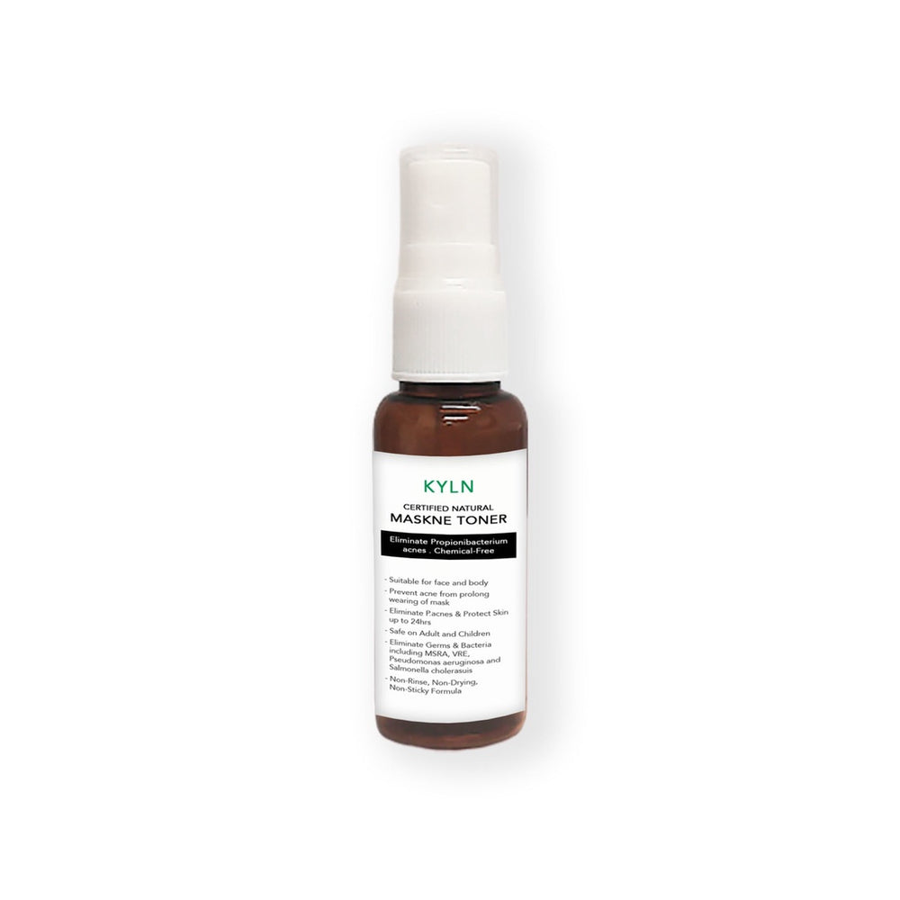 KYLN Maskne Natural Skin Toner Spray (30ml)  Prevent Acne Breakouts