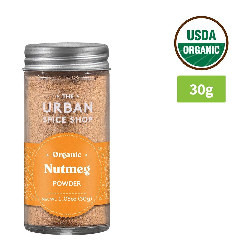 
            
                Load image into Gallery viewer, The Urban Spice Shop Organic Nutmeg Powder (30gx3) Tripac
            
        