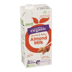 Macro Organic Almond Milk (6x1L)