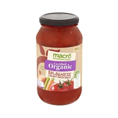 Macro Organic Pasta Sauce Bolognese (3x500g) Tripac