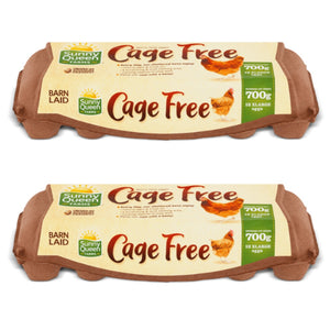 Sunny Queens CAGE FREE EGGS LARGE 24'S - 700G