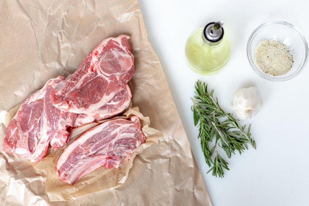Frozen Fresh Australia Lamb Chop Shoulder - 500G l Halal Certified 羊排