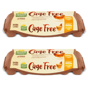 Sunny Queens CAGE FREE EGGS LARGE 24'S - 600G