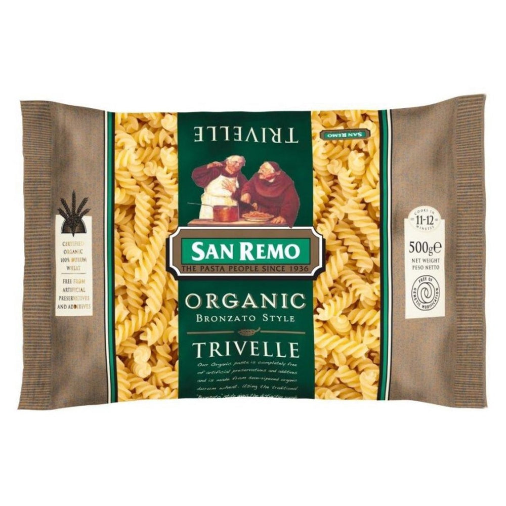 
            
                Load image into Gallery viewer, SAN REMO TRIVELLE - ORGANIC (Pack of 6x500g)
            
        